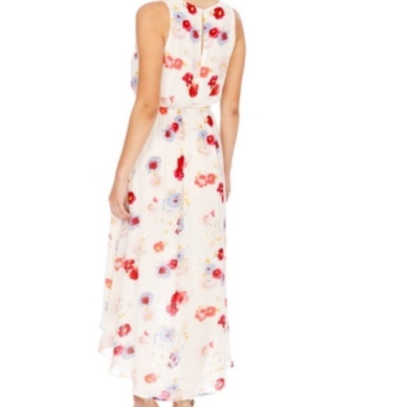 Lucky Brand Painted Floral Maxi Dress - Picture 2 of 8